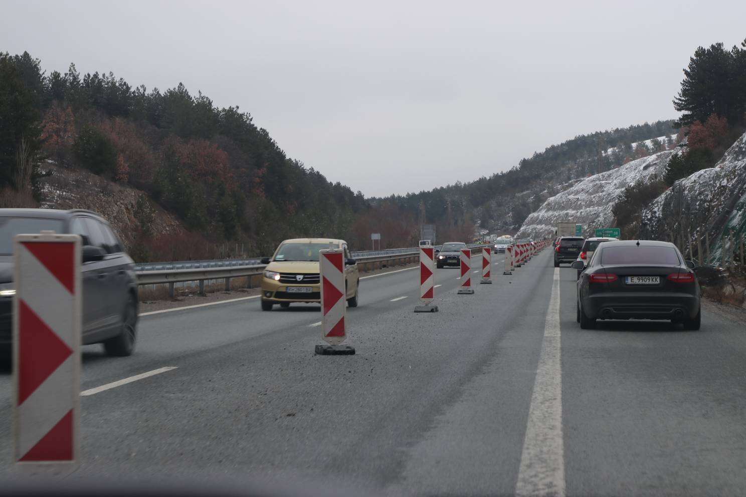 Задръстване по АМ 